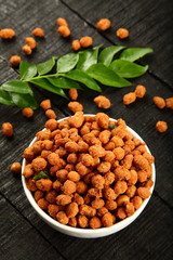 Delicious all time snack-Baked spicy peanuts.