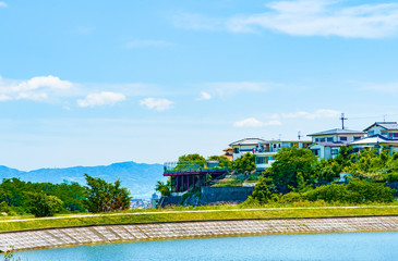 初夏・住宅地風景