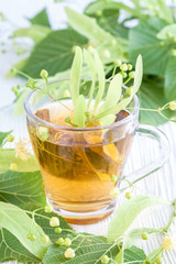 Tea with linden