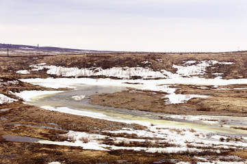 snow thawing