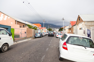 Woodstock streets, Cape Town, South Africa.