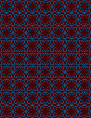 blue and brown pattern