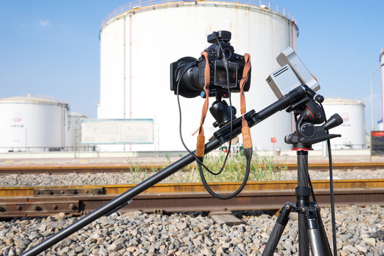 photography equipment with petrol tank