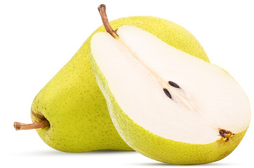 Fresh pears, One and a half yellow fruit