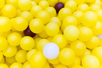 yellow balloons