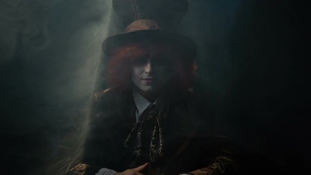 Hatter in the smoke