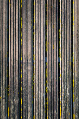 Of moss colored wooden boards as a background