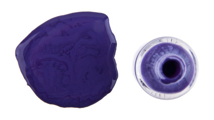 Obraz premium purple nail Polish