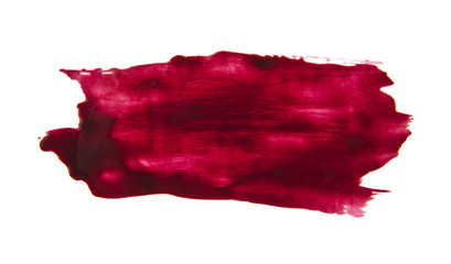 dark red nail Polish