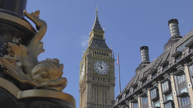 Big Ben the clock tower. London. 
