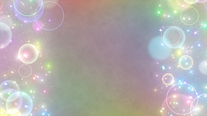 左右キラキラパーティクル背景