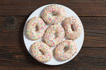 Sugar cookies with sprinkles