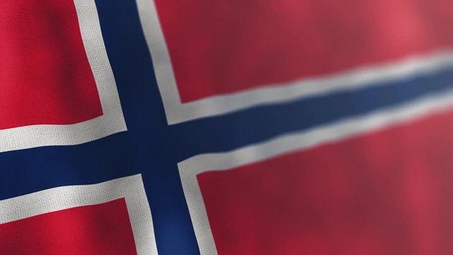 Norwegian lag waving animation
