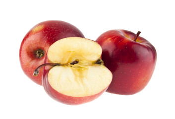 red apples