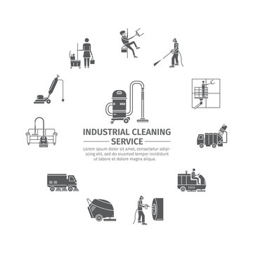 Industrial Cleaning Service.