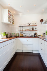 clean kitchen interior