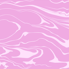 Vector marbling background in serene colors square composition