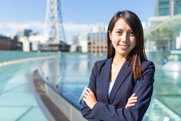 Business woman in Nagoya city