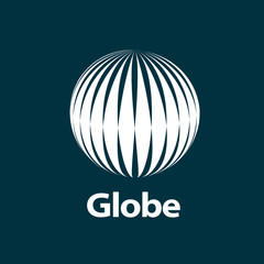 vector logo globe