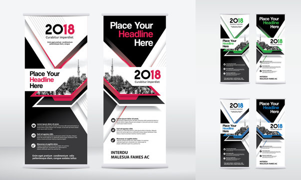 City Background Business Roll Up Design Template.Flag Banner Design. Can be adapt to Brochure, Annual Report, Magazine,Poster, Corporate Presentation,Flyer, Website