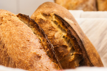 Fresh Bread Closeup