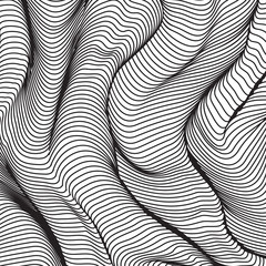 Black an dwhite striped abstract background