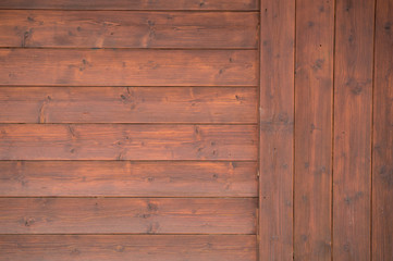 Horizontal and vertical wooden texture