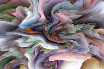 Abstract background squares and lines with waves.