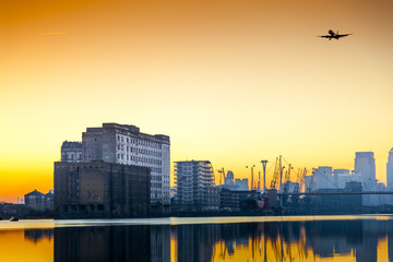 Abendstimmung in den Docklands