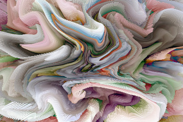 Abstract background squares and lines with waves