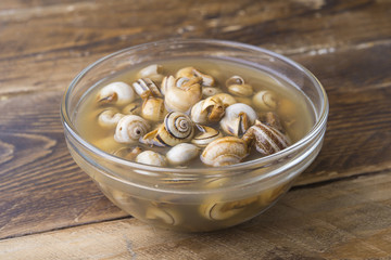 Snail typical food spanish