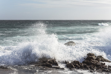 Cape St. Francis waves in South Africa