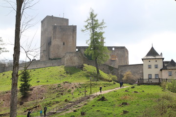Fototapeta na wymiar Landštejn Castle, South Bohemia, Czech republic