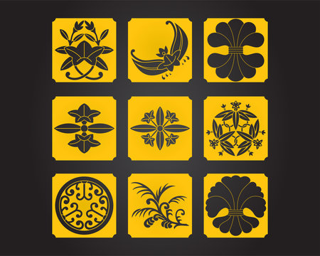 Japanese national ornaments
