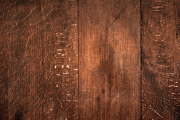 Alte, zerkratzte Holzplatte als Hintergrund, Holz Textur