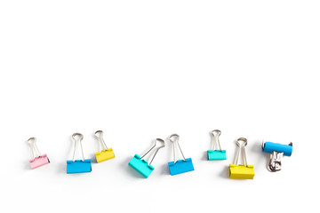 Clip for document or paper clip attachment