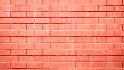 pink brick wall for background