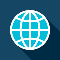 Globe Flat Icon