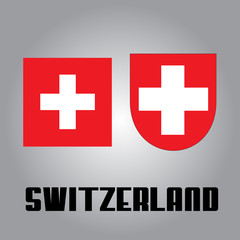 Obraz premium Official national elements of country Switzerland