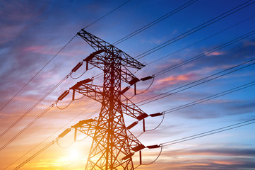 high voltage post