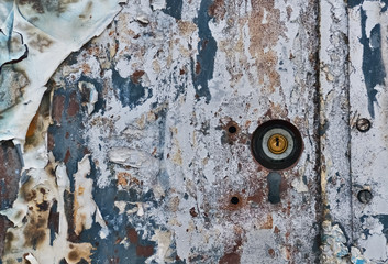 Detail of an old door