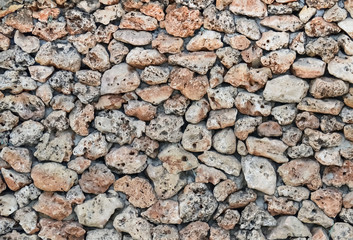 Detail of a stone wall
