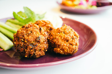 Spicy minced pork ball