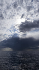 Obraz premium Storm Coming at Sea
