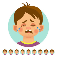 Different human emotions