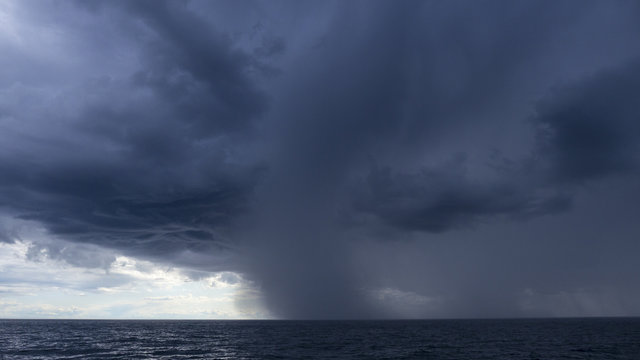 Storm Brewing on Horizon © Viewfinder