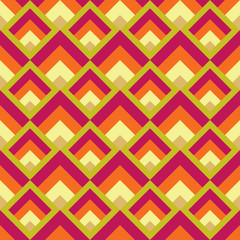 Seamless abstract geometric pattern. Vector illustration. Textile rapport.
