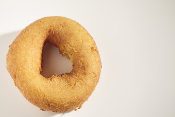 Plain doughnut, sometimes called a donut