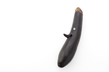 目玉キョロキョロ茄子