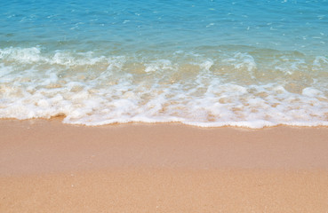 Wave & Sand beach background
